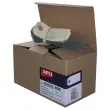 400 Amerikaanse labels met oogje + ijzerdraad 80 x 38 mm