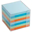Houder + kubusblok - 720 losse memoblaadjes - Diverse kleuren - ACCESS