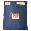 Blauwe polyester documententas met uitvouwbare bodem L 40xB 5xH 50 cm