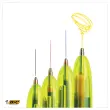 Balpen 3 kleuren + geïntegreerde markeerstift - BIC