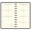 Weekagenda spiraal EXACOMPTA Swan 9x16cm - Blauw