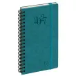 Weekagenda spiraal EXACOMPTA Swan 9x16cm - Blauw