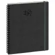 Weekagenda EXACOMPTA Swan 18,5 x 22,5 cm - antraciet