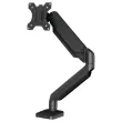 Zwarte enkelv monitorarm Platinium Series - Fellowes
