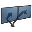 Dubbele monitorarm Platinum Series - Zwart - FELLOWES