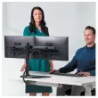 Dubbele horizontale monitorarm op voet- Fellowes