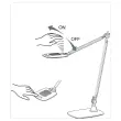 Bureau LED-lamp DUKE 10W grijs