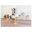 Hoge ronde tafel WOODY 60 cm - Wit