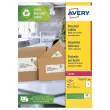 100 Laser etikettenbladen AVERY 199,6 x 289,1 mm, oftewel 100 etiketten/doos