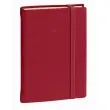 Weekagenda QUO VADIS SILK - 16 x 24  cm - Rood 