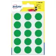 Kleefpastilles - &Oslash; 19 mm - Groen - AVERY 