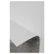 Zelfklevend medelelingenbord B 46 x H 58 cm - Grijs