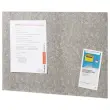 Zelfklevend medelelingenbord B 46 x H 58 cm - Grijs