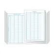 Jaarplanning afwezigheden vakanties Exacompta - jan-dec - 20x29,7 cm 