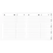 Telefoonrepertorium met indextabs - 16 x 16 cm
