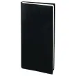 Tweewekelijkse agenda 8,8 x 17 cm - Zwart