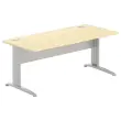 Bureau Buenos Aires - 180 x 80 cm - Blad beuk aluminium poten