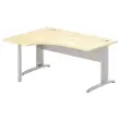Bureau Buenos Aires - retour naar links - Beuken/aluminium 