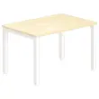 Bureau BRUXELLES 120 x 80 beuken - witte poten
