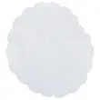 12 COASTERS DOORSLAG DIAMETER 9cm WIT 12*250 st