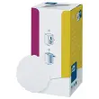 12 COASTERS DOORSLAG DIAMETER 9cm WIT 12*250 st