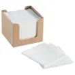 50 Cocktailservetten - 20 x 20 cm - Wit - DUNI
