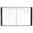 Spiraalgebonden weekagenda Classic 21 x 27 cm - Zwart