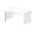 Wit bureau BUDAPEST compact linker retour L160