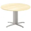 Tafel ronde vergadering diam. 116cm beuken/aluminium