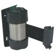 Wandhaspel met zwarte band 2m - Viso 
