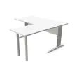Retour BUENOS AIRES EN BUDAPEST 80 x 60 wit - aluminium poten 