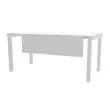 Achtergrondzeil L 160 wit