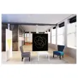 Cloison EASYSCREEN breedte 160 cm wit en antraciet 
