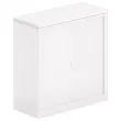 Topafwerking in melamine 25 mm L100 - wit 