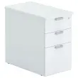 Ladeblok met 3 lades - Grijs - D 80 cm 