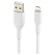USB-A Lightning-kabel 1m wit