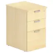 Bureaukast - 3 laden - Beuken - Diepte 60 cm