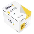 Verpakking van 500 vellen wit papier - A4 - 120g - REY 