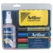 Reinigingspakket + 4 whiteboard markers ARTLINE 517
