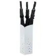 Metalen paraplubak - Wit - ALBA