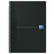Spiraalschrift A4 Essentials - 5 x5 - 180 pagina's - Zwart - OXFORD 