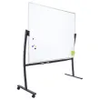 Draaibaar en mobiel whiteboard, uitwisbaar met droog uitwisbare stift 120 x 150 cm