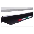 Draaibaar en mobiel whiteboard, uitwisbaar met droog uitwisbare stift 120 x 150 cm