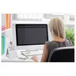 Glazen flipover bureau - 21 x 29 cm - NOBO 
