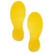5  Vloermarkeringadhesieven paar voeten X5 