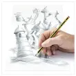 12 Potloden - gerecycleerd hout - HB - STAEDTLER