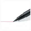Permanente viltstift voor overheadprojectie Lumocolor - 0,4mm - rood - STAEDTLER