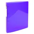 Transparante polypropyleen 4-ring binder EXACOMPTA Rug 4 cm