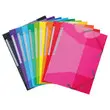 10 Mappen met 3 kleppen met elastiek - polypropyleen - EXACOMPTA