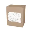 10 kg van geweven witte doeken